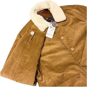 Robert Graham Tan Corduroy Jacket with Cream‎ Collar 2XL